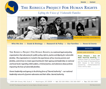 Rebecca Project home page